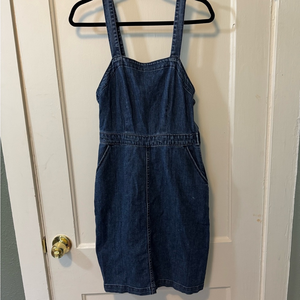 Dark Blue Denim Dress